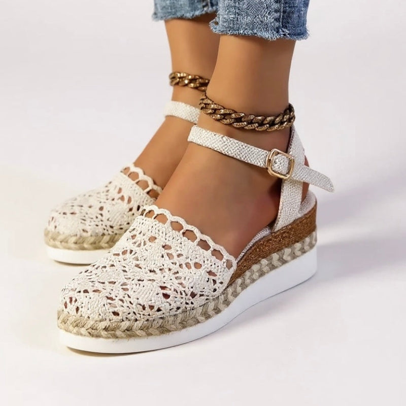 Women’s Ankle Strap Sandals Thick Sole