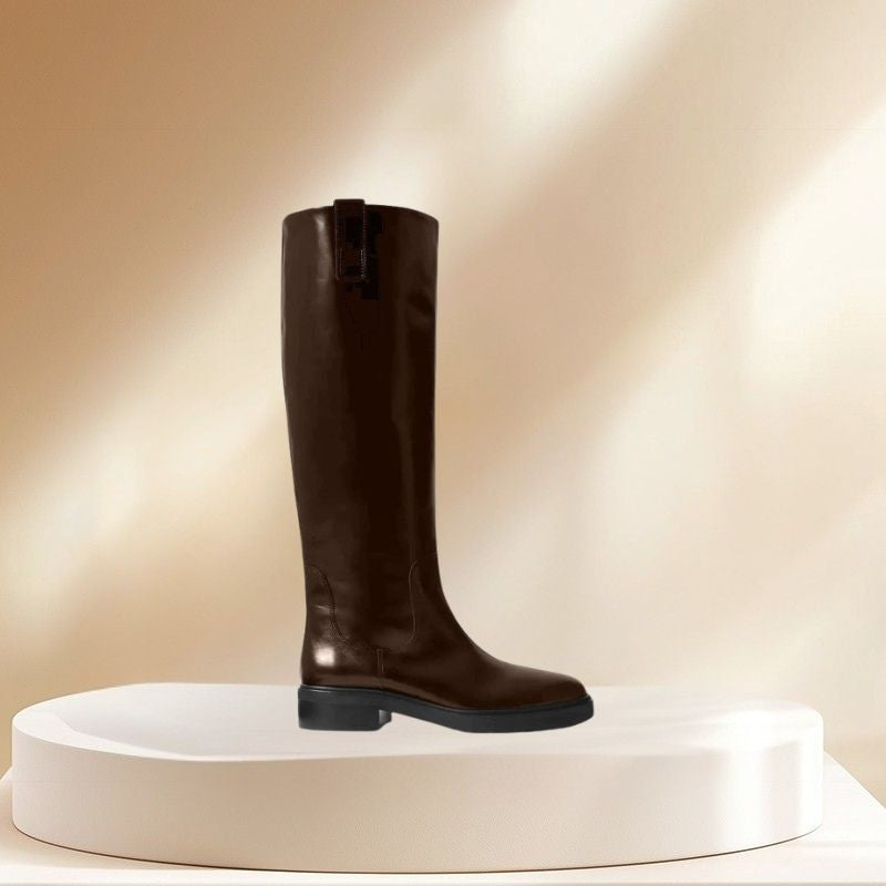 Women's Knee High Boots Low Heel