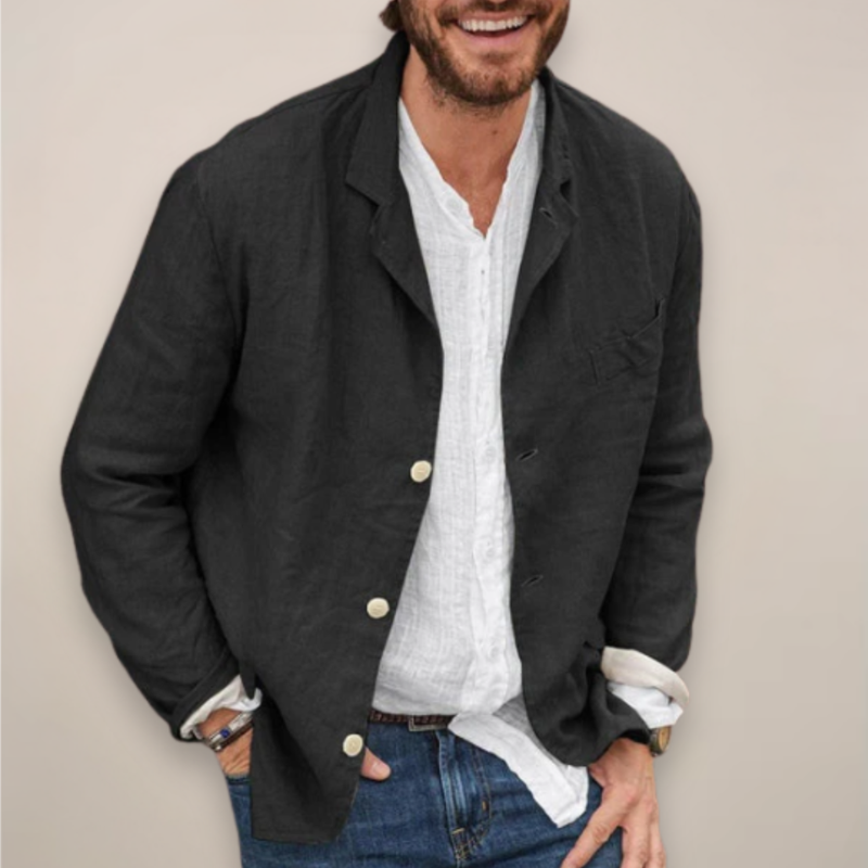 Men's Shirt with Button Closure