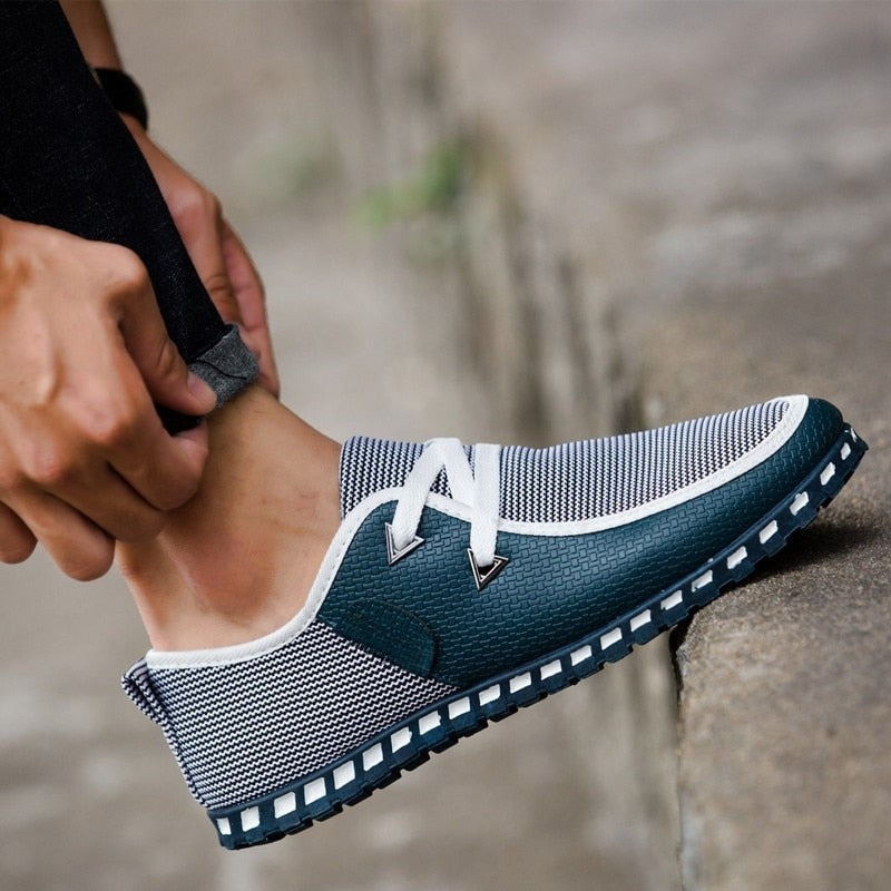 Mark – Round Toe Shoes with Anti Slip Grip Design