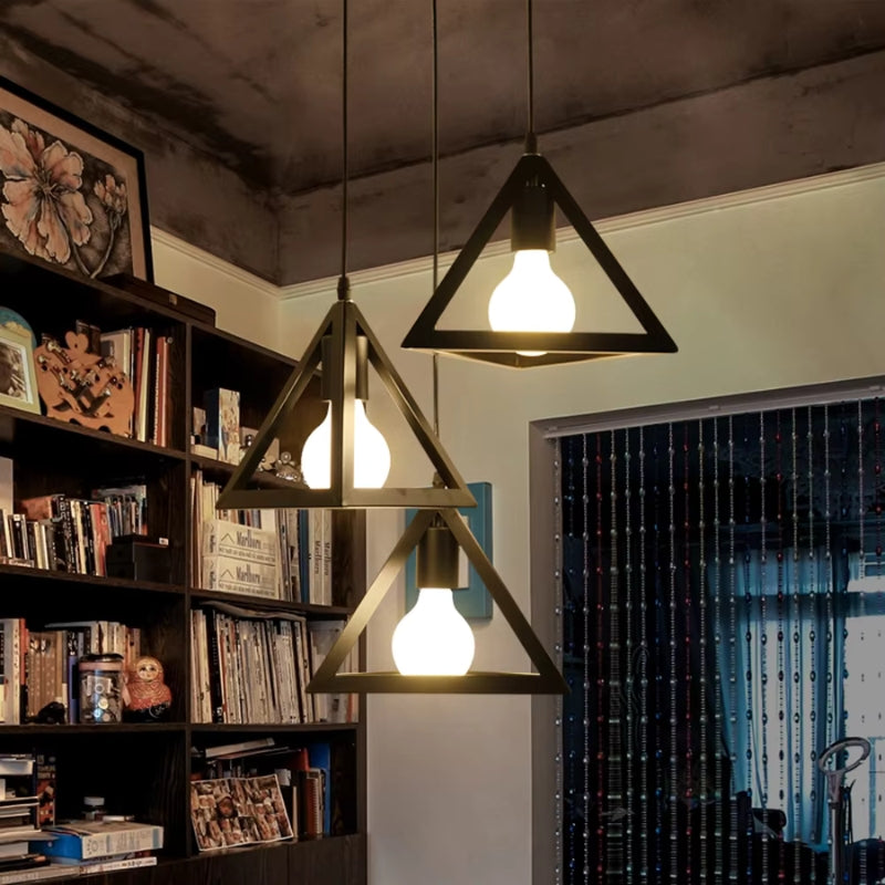 LumaDant – Triangle Pendant Light for Interior Design