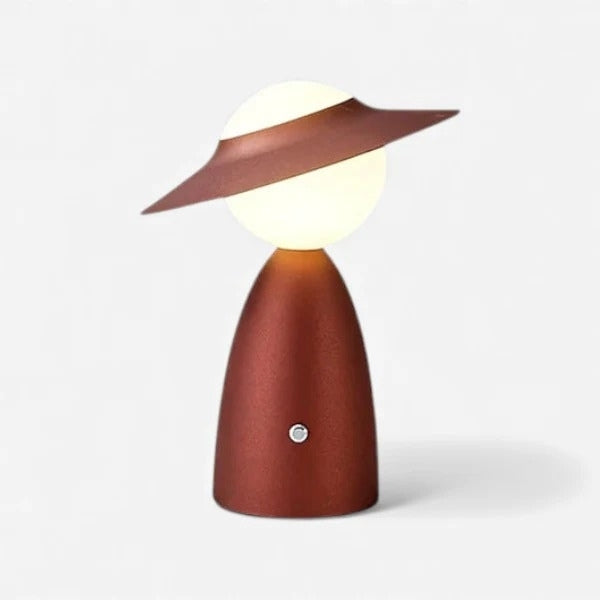 LumaCap – Draagbare LED Tafellamp met Pet-geïnspireerd Ontwerp Velani