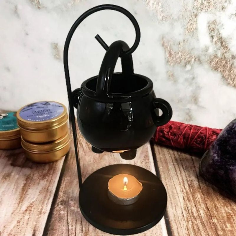 GlowCurve – Candle Holder with Curved Stand and Aroma Diffuser