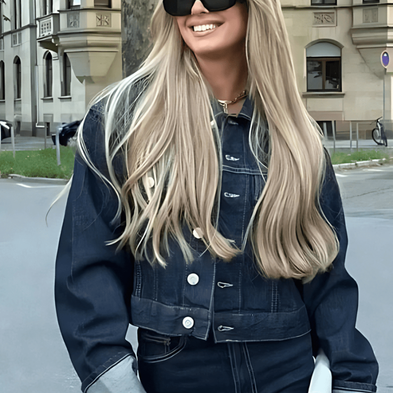 Elena – Tweedelige Set met Wijde Pantalon en Lange Mouwen Velani