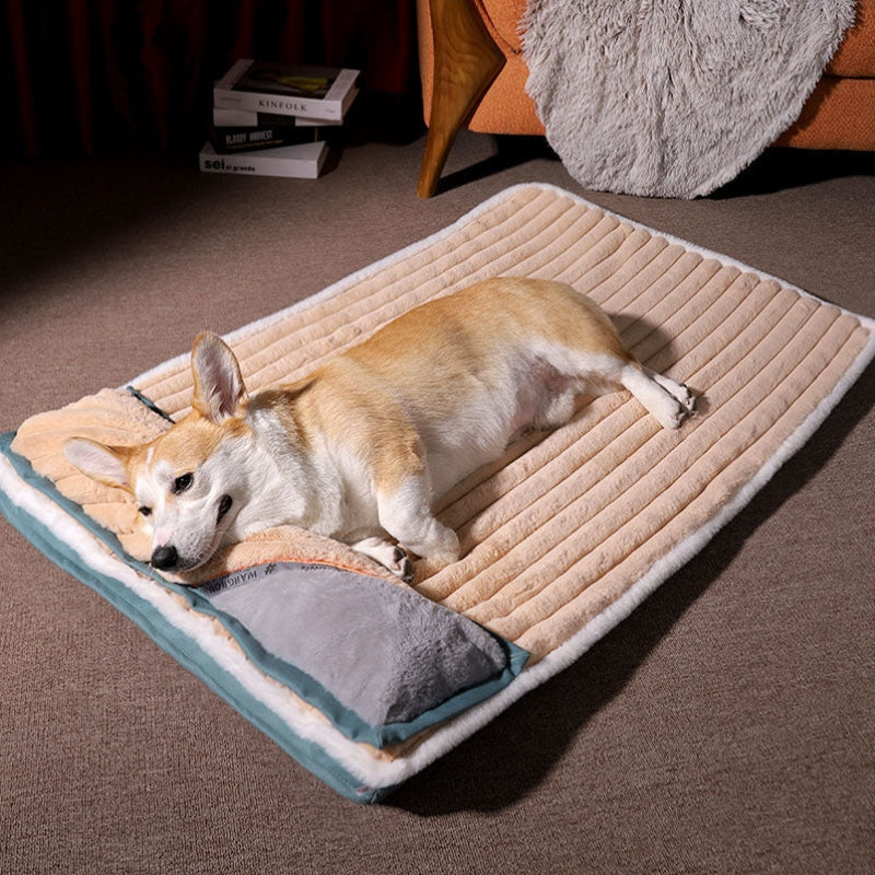 CozyPaw – Portable Pet Bed with Cushion and Adjustable Design