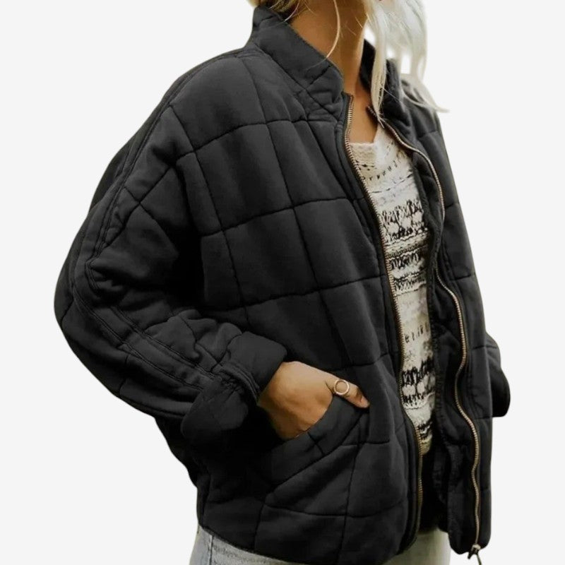 Melody – Gevoerde Jas met Lange Mouwen en Zakken Velani