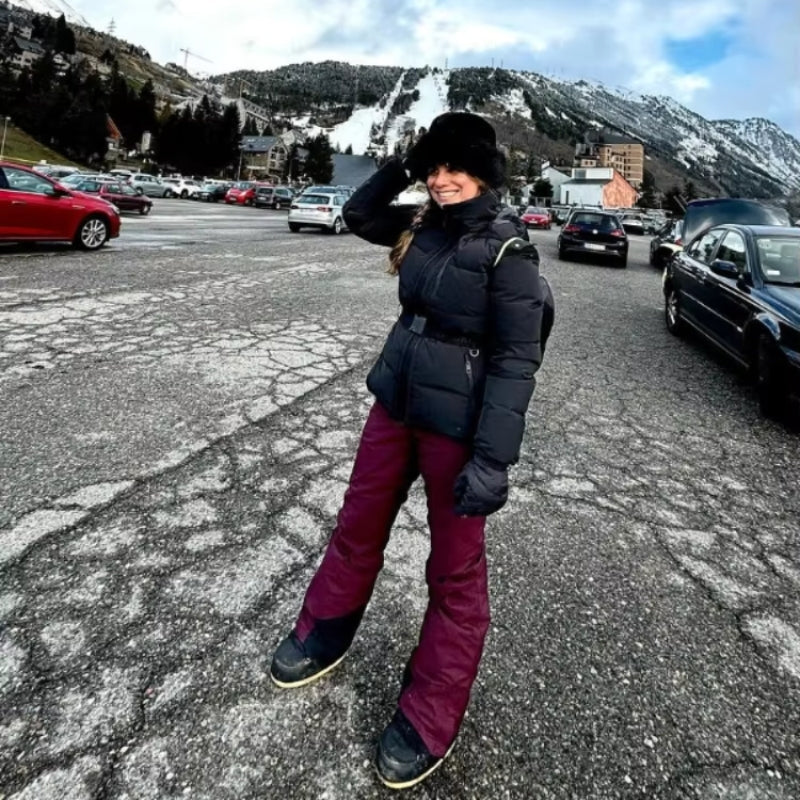 Sophia – Long sleeve jacket with stand up collar and zipper pockets