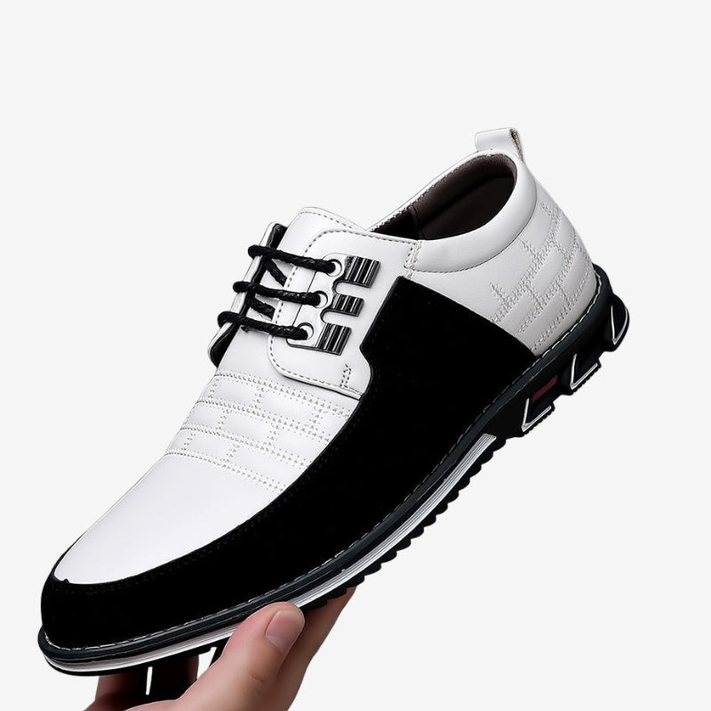 Brian – Round Toe Shoes with Adjustable Laces and Anti Slip Grip