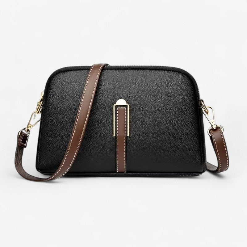 Lena – Schoudertas met Lange Band en Rits Velani