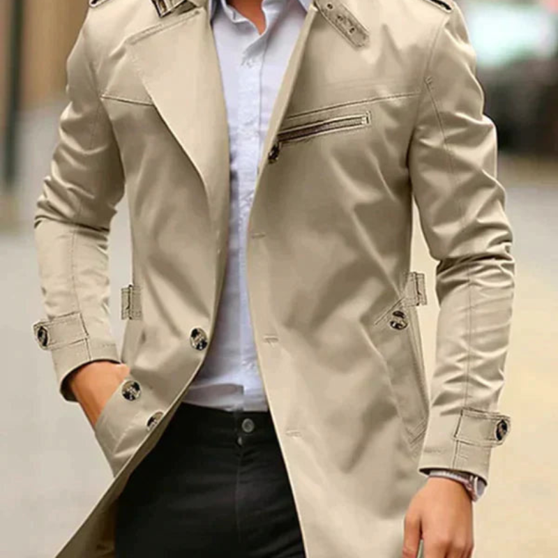 James – Jas met Meerdere Ritszakken en Lange Mouwen Velani