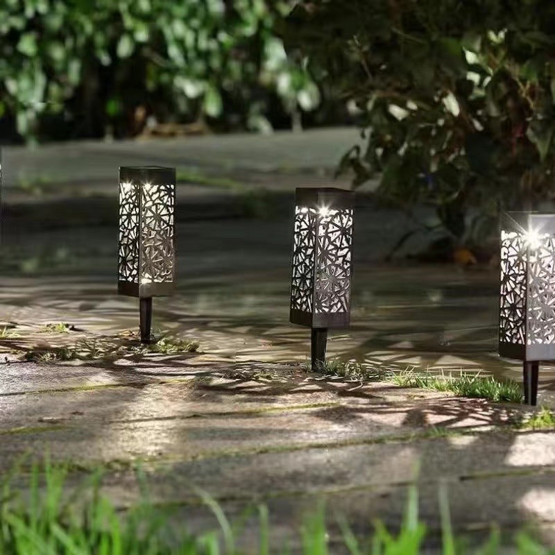 SolarCage – LED Graslampen met Zonne-energie en Kooi Ontwerp Velani