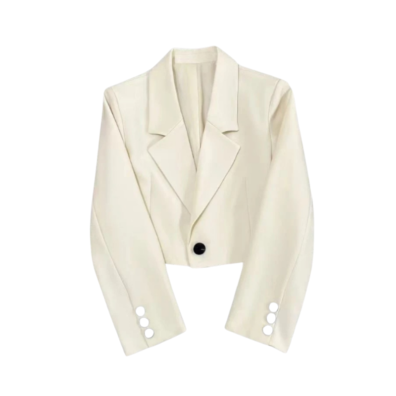 Martha – Blazer met Lange Mouwen en Reverskraag Velani