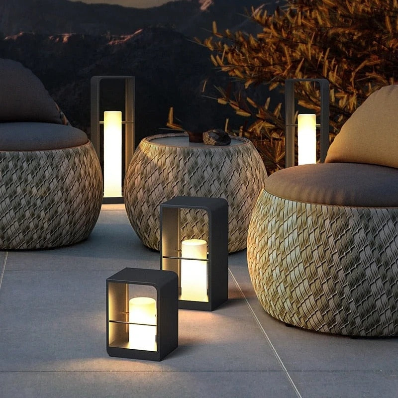 GlowPath – Decorative LED Outdoor Lamp for Garden and Patio