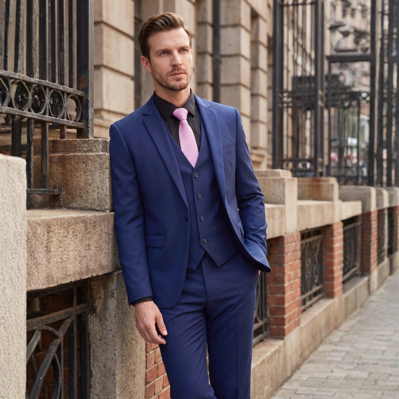 Men's Tailored Slim Fit Suit