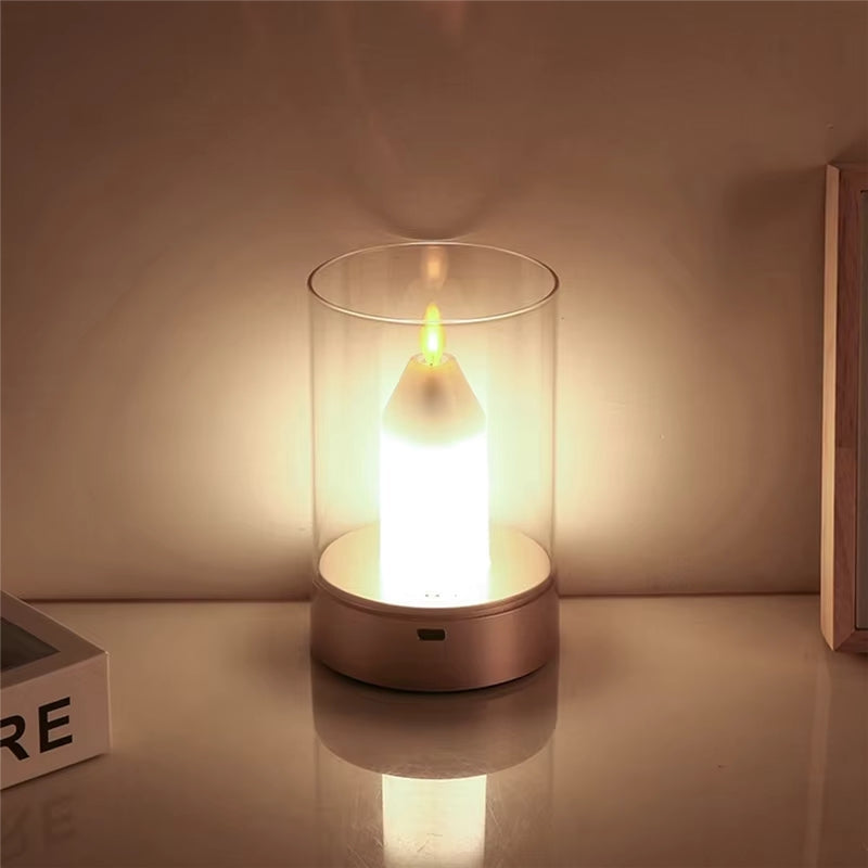 LumaFlick – Rechargeable LED Candle Lamp with Motion Sensor