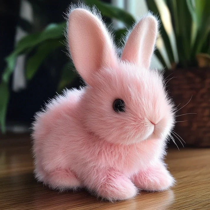 BunnyMove – Realistic Interactive Rabbit Toy with Movable Ears