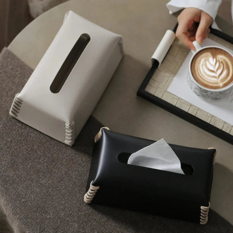 WeaveNest – Handwoven Tissue Box Holder for Table Decor