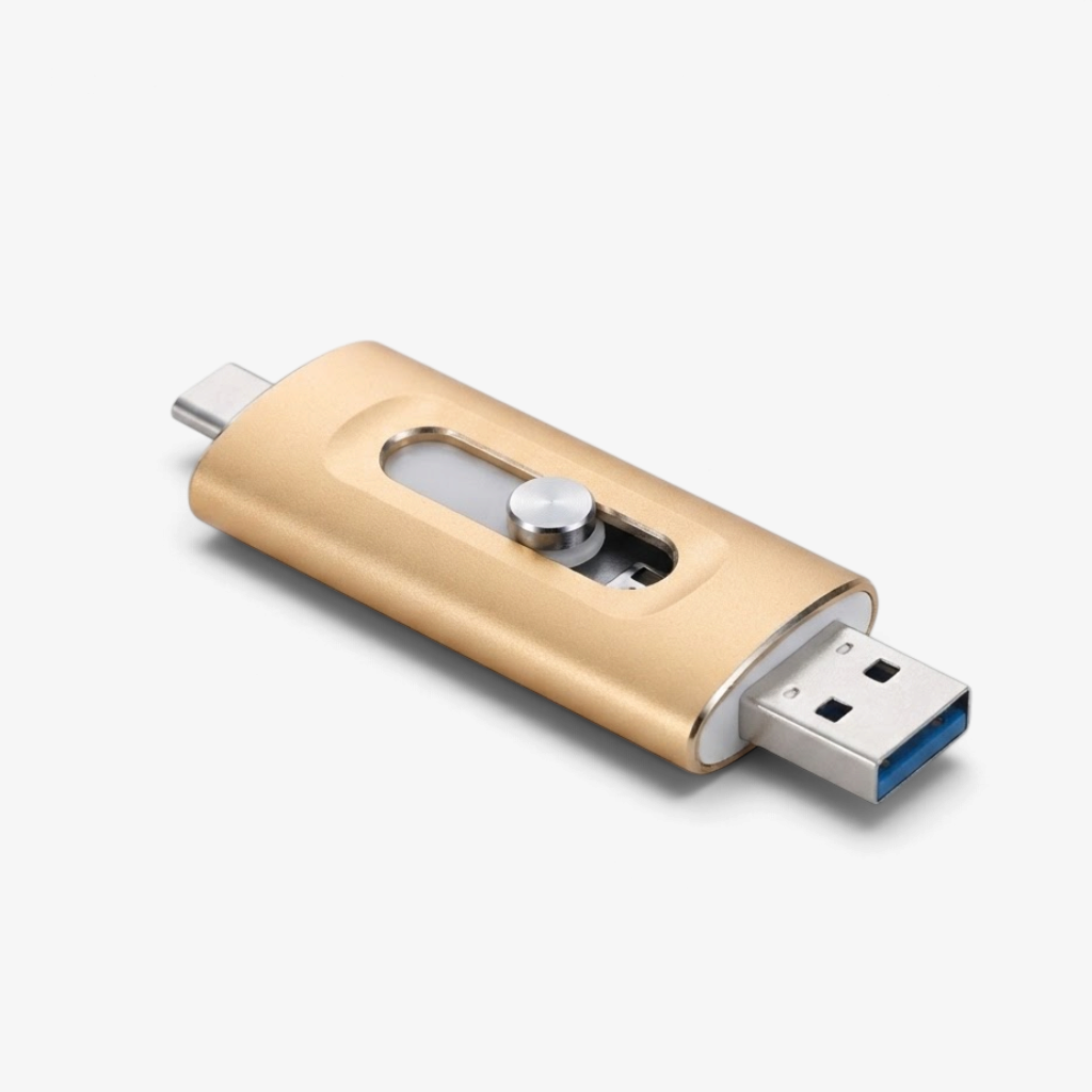Triflash – 3-in-1 USB Flash Drive with USB 3.0 and Type-C Connectors