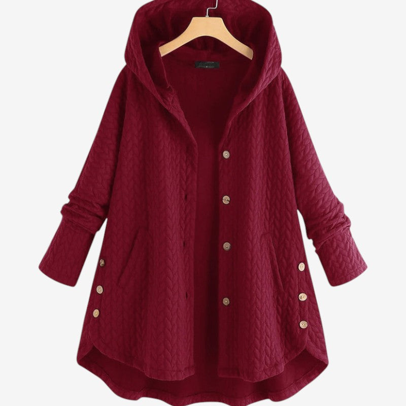 Julie – Jas met lange mouwen en knoopzakken Velani