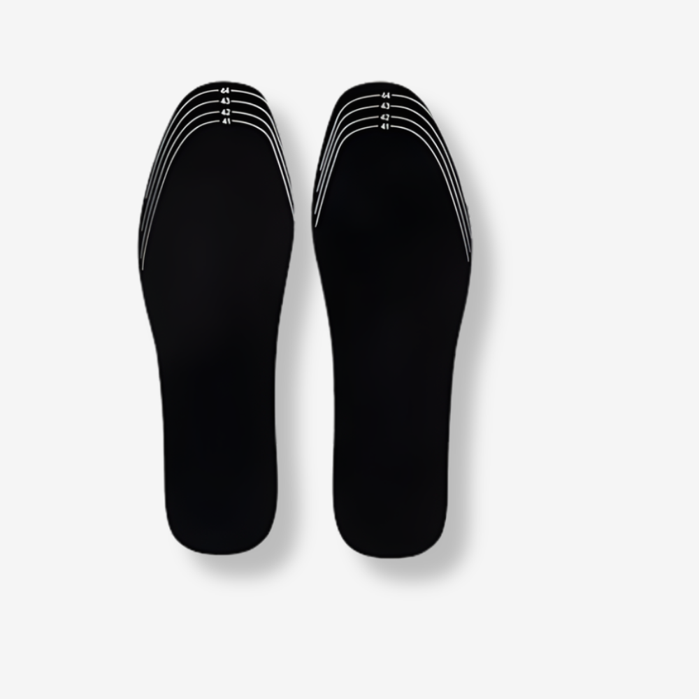 WarmStep – USB-oplaadbare verwarmde inlegzolen met verstelbare warmte Velani