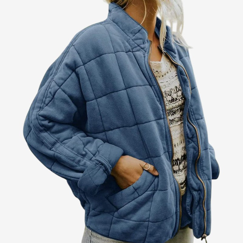 Melody – Gevoerde Jas met Lange Mouwen en Zakken Velani