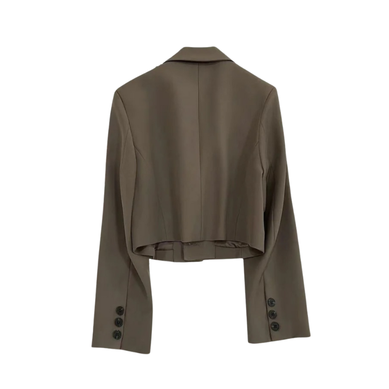 Martha – Blazer met Lange Mouwen en Reverskraag Velani