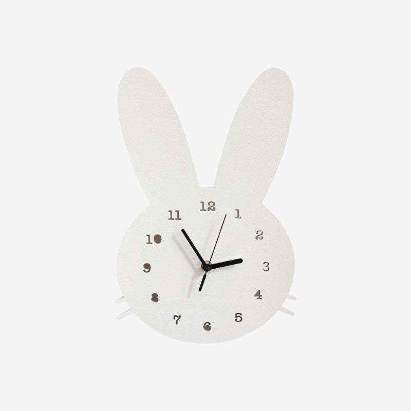 HopTime – Rabbit Wall Clock for Children's Rooms