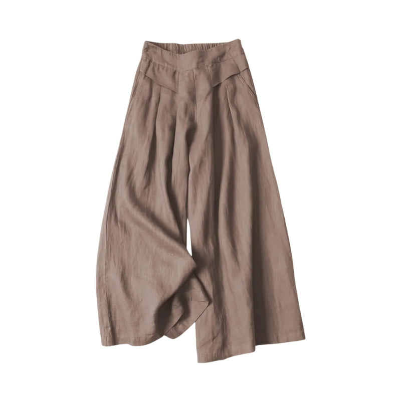 Anouk – Broek met Elastische Taille, Losse Pasvorm en Zakjes Velani