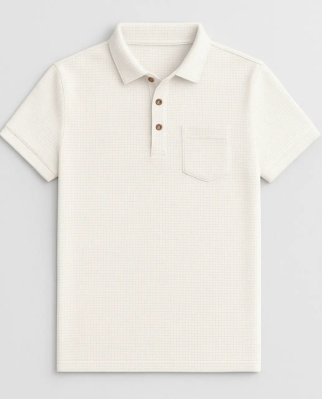 Polyester Poloshirt Met Korte Mouwen-Polos-Velani-Wit-S-Velani