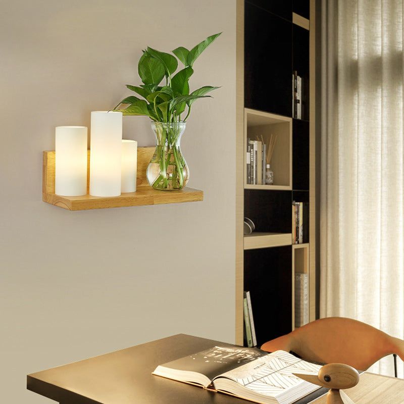 LumenGlow – LED Wall Lamp with Flower Pot Design