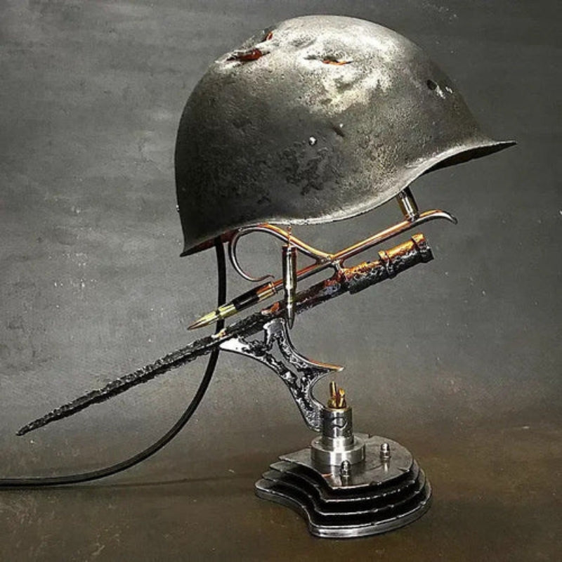 HelmoGlow – Helmet Lamp USB Desk Lighting for Home Decor