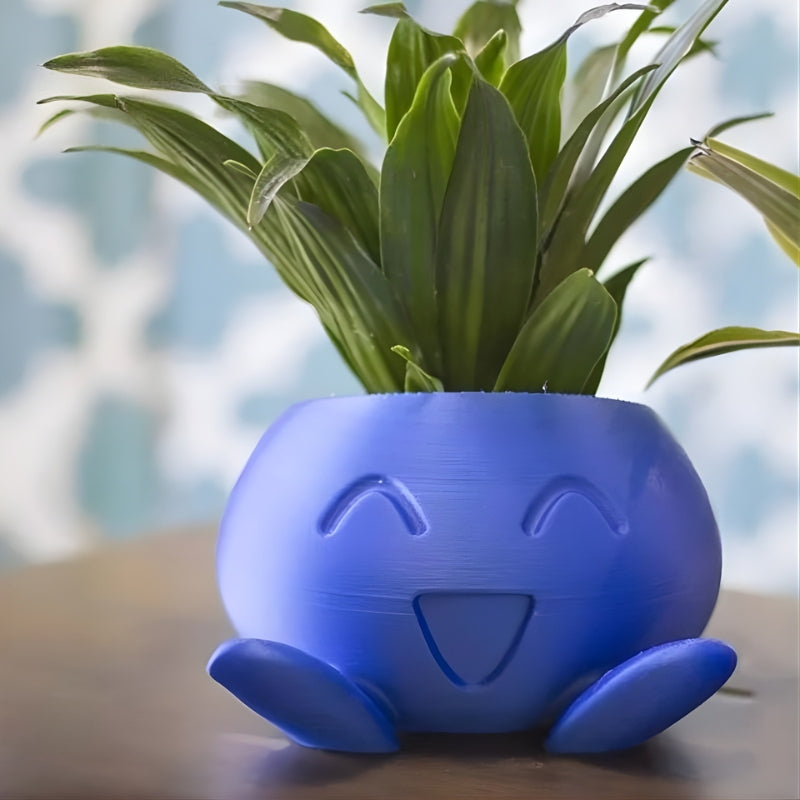 SmileBloom – Decoratieve Bloempot met Smiley Ontwerp Velani