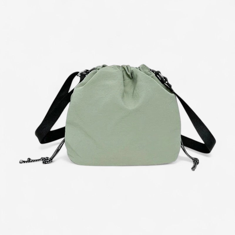 Roxane – Grote Drawstring Bucket Bag met Verstelbare Band Velani