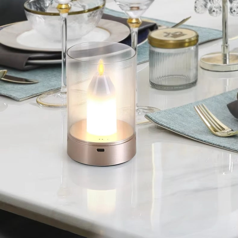 LumaFlick – Rechargeable LED Candle Lamp with Motion Sensor