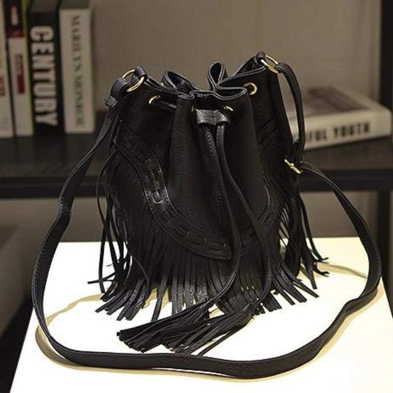 Lilah – Crossbody Bucket Bags met Verstelbare Band Velani