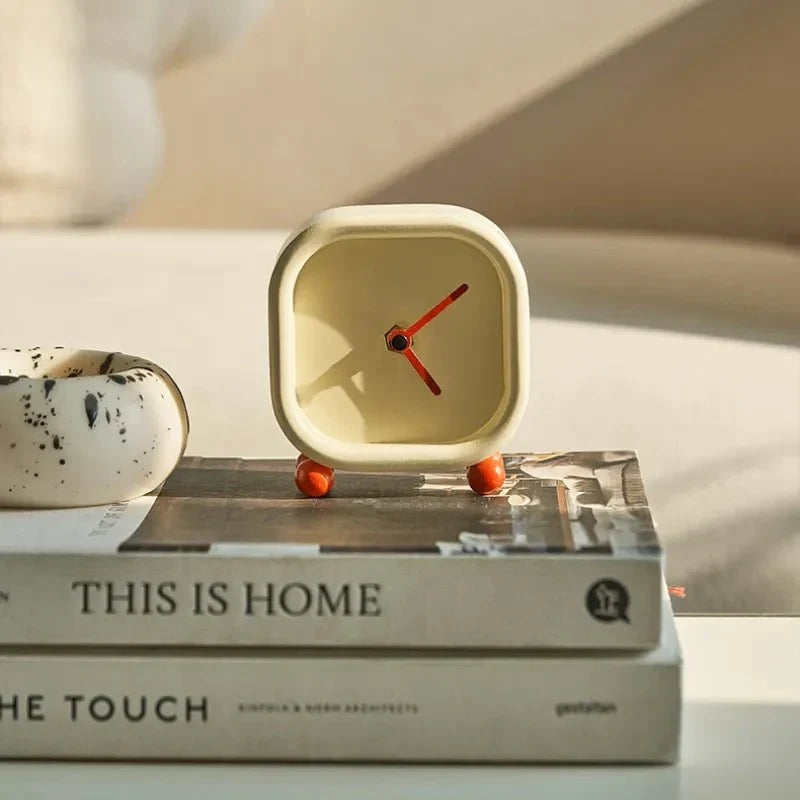 TimeSphere – Desk Clock with Invisible Numbers & Ball Stand