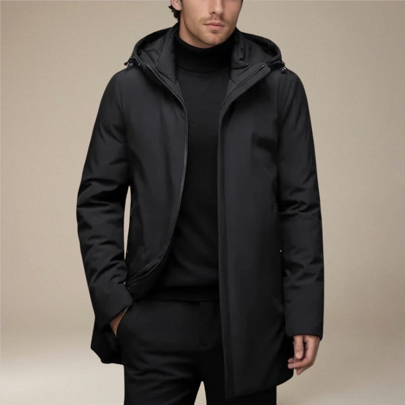 Jayden – Gewatteerd Jack met Lange Mouwen en Verstelbare Capuchon Velani