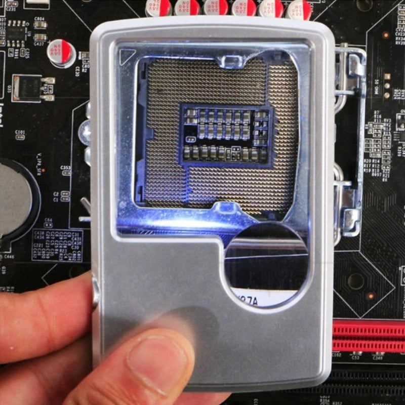 LensGlow – Portable Magnifier with LED Light