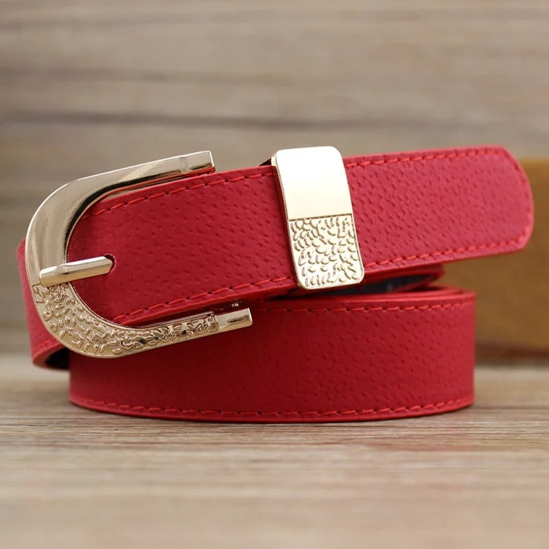 Olivia – Long Belt with Pin Buckle