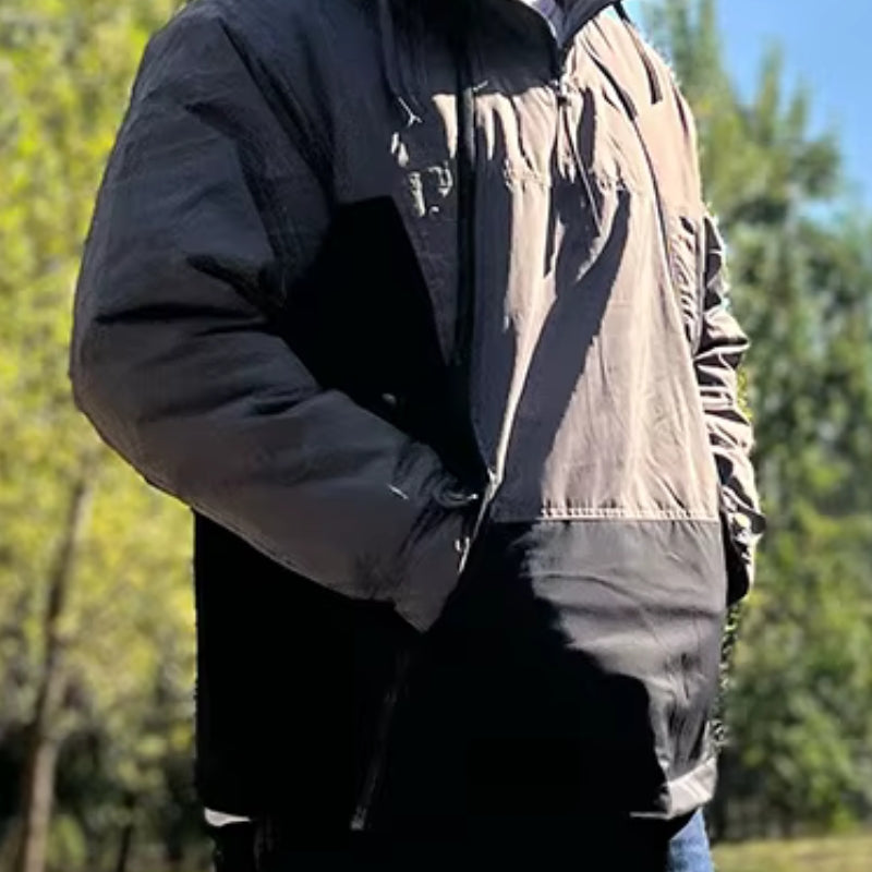 Fraser – Hooded jacket with zipper closure and pockets