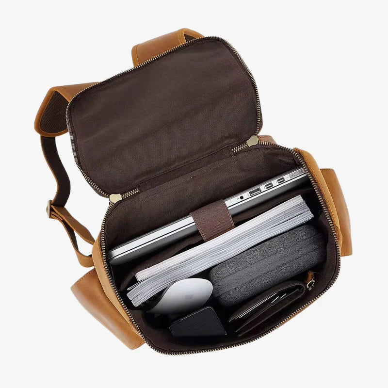 Thomas – Rugzak met Verstelbare Bandjes en Ritssluitingen Velani