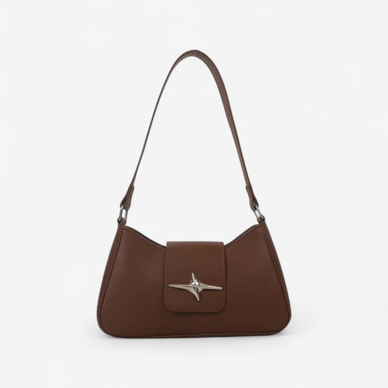 LunaBelle – Moderne Schoudertas met Lange Band en Rits Velani