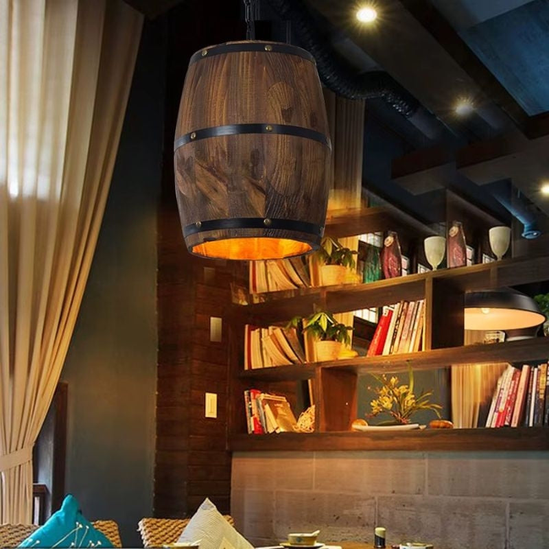 BearGlow – Hanglamp met Vat-Geïnspireerd Ontwerp Velani
