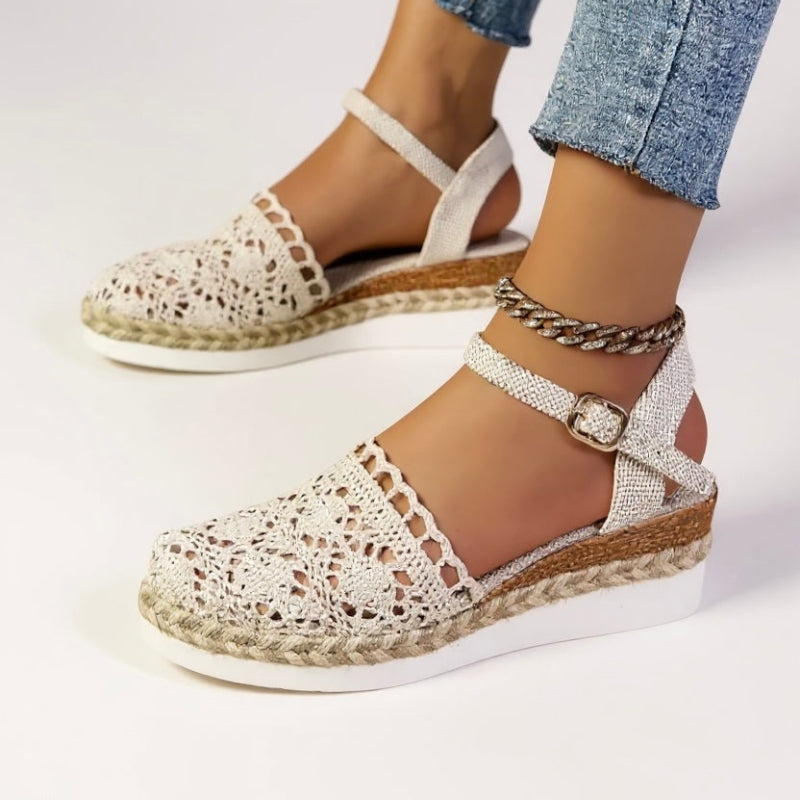 Women’s Ankle Strap Sandals Thick Sole