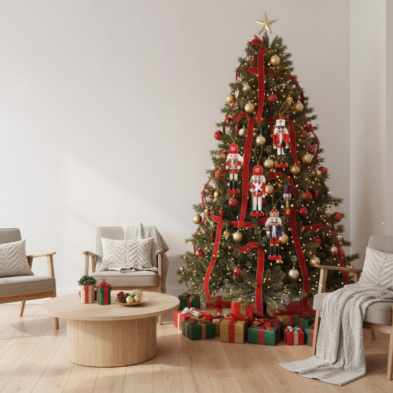CrackGuard – Decoratieve Kerst Notenkraker Soldaat Set Velani