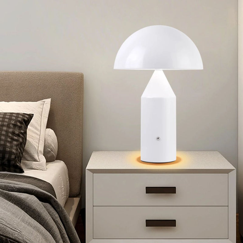 GlowShroom – Mushroom LED Table Lamp with USB Charging and Touch Switch