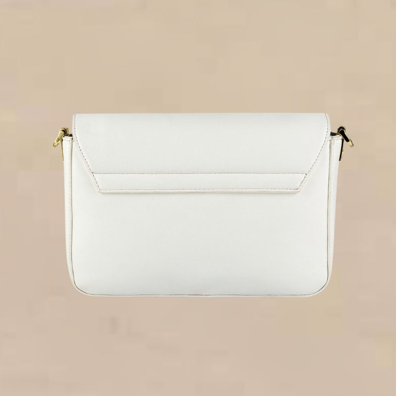Structured Crossbody Bag with Adjustable Strap