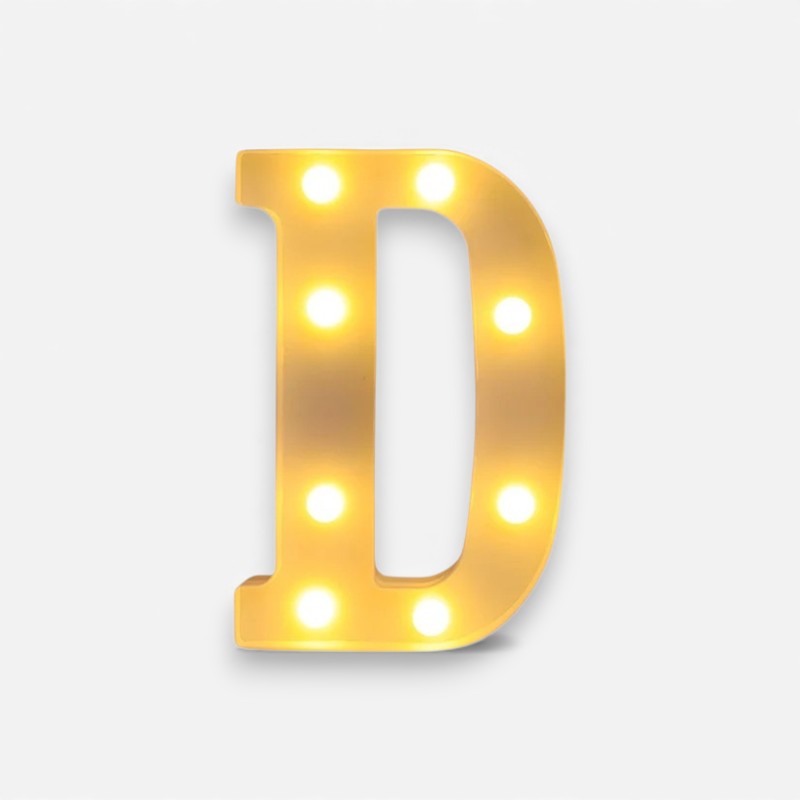 GlowLetter – Decoratieve LED Letter met Modern Ontwerp Velani