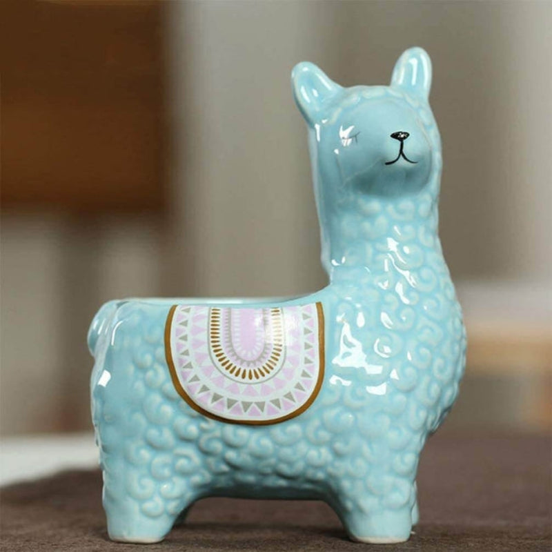 AlpacaBloom – Alpaca Shaped Flower Pot for Playful Décor