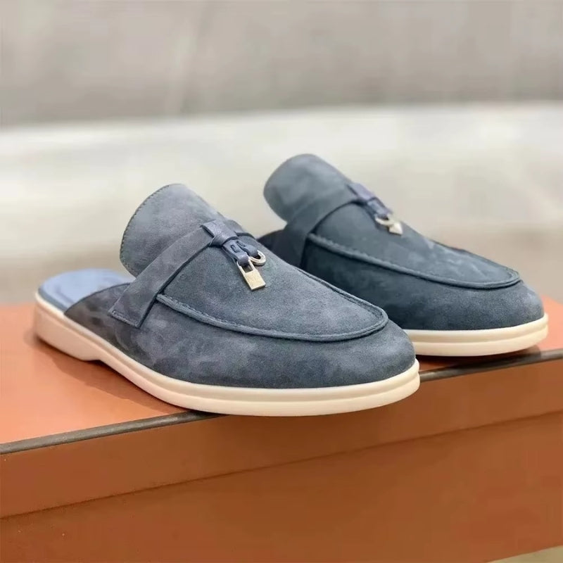 Kieran - Tassel Shoes With Open Back Design